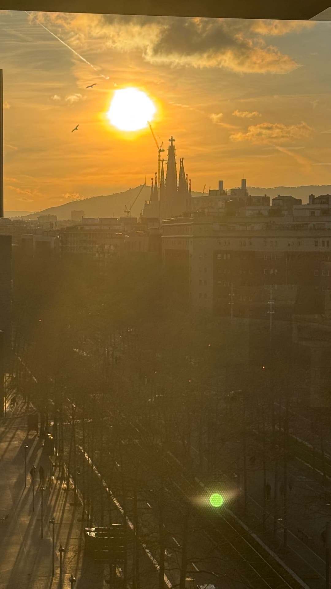 La vista desde la ofi